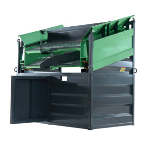 double layer vibratory topsoil rock screen production capacity 20 50 tons/hour convenient design double deck vibrating screengf150 2