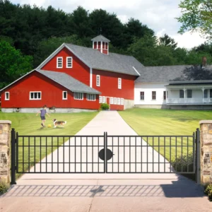 Home 20 ft manual swing gate f20